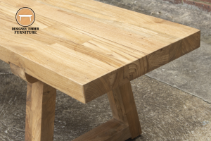 Navan - Outdoor Bench Seat - Solid Recycled Teak Timber - 3 Sizes ...